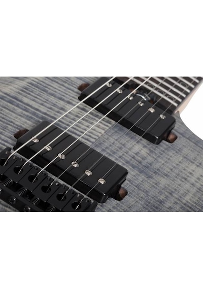 Schecter Sunset-6 Extreme Elektro Gitar Grey Ghost