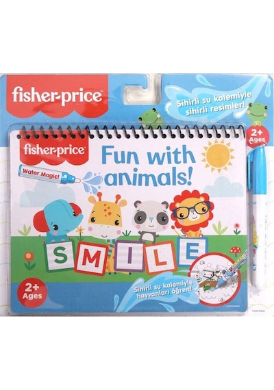 Fisher-Price Sihirli Boyama Kitabı Özel Kalemi Water Magic Boyama