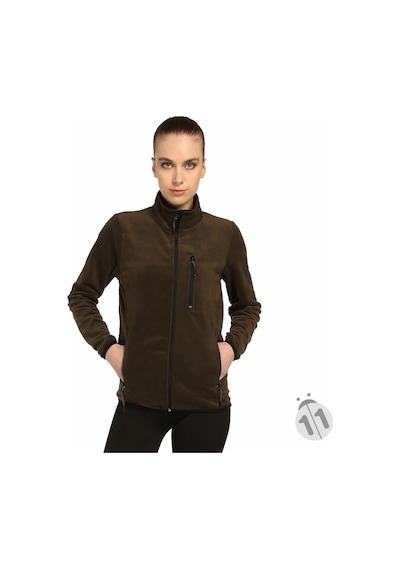 Ghassy Co.Kadın Polar Tam Fermuarlı Sweatshirt 9 Renk