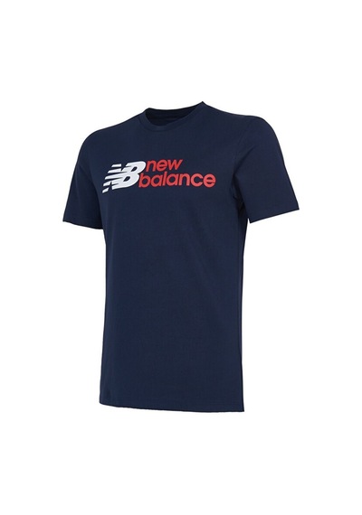 New Balance Lifestyle Erkek Tişört Lacivert