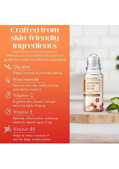 The Beauty Elixir Vitamin C Göz Altı Roller Serum 50ml