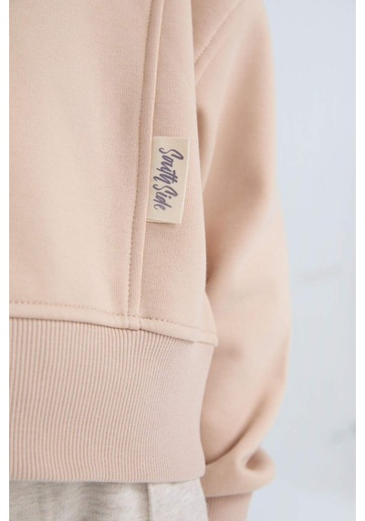 DeFacto Kız Çocuk Relax Fit Bisiklet Yaka Basic Düz İçi Yumuşak Tüylü Kalın Sweatshirt D4298A824WNBG390 Bej DeFacto Kız Çocuk Relax Fit Bisiklet Yaka Basic Düz İçi Yumuşak Tüylü Kalın Sweatshirt D4298A824WNBG390 Bej