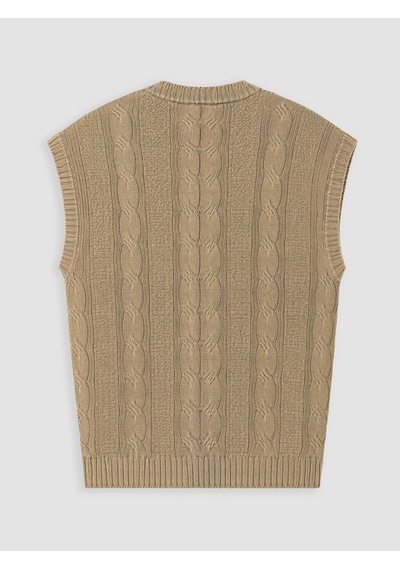 LC Waikiki Lc Waıkıkı Beyaz Loose Fit V Yaka Erkek Triko Süveter