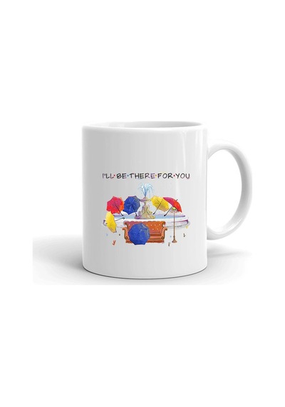 Be There For You Askılı Seramik Beyaz Kupa