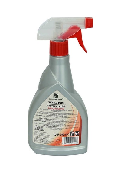 World-max Tüm Yüzeylerde Ve Kir Çözücü Sprey Şişe 500 Ml 11'li Set