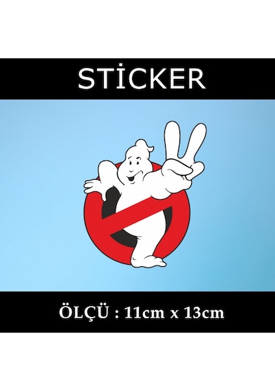 hayalet  sticker etiket araba  motosiklet uyumlu