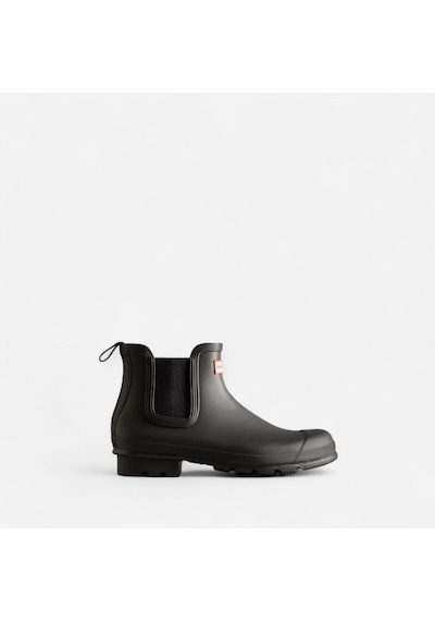 Hunter Mens Orıgınal Chelsea Boot Erkek Siyah Kısa Bot Mfs9116rma-blk Siyah