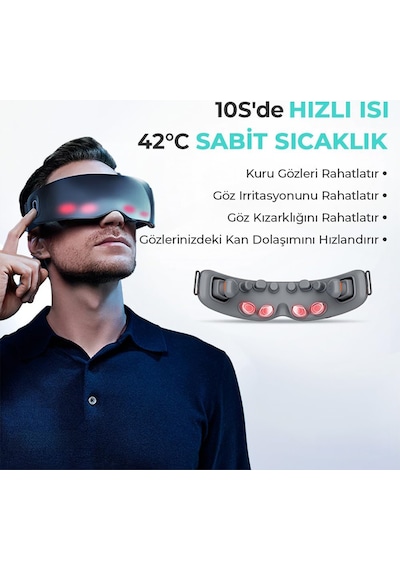 SKG E7-en Taşınabilir Akıllı Göz Masaj Aleti, Geleneksel Shiatsu Masaj Terapisi