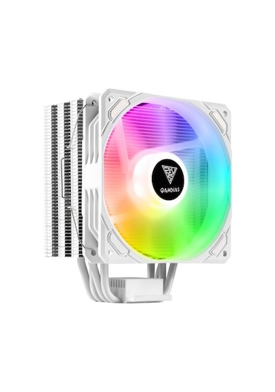 GAMDIAS BOREAS E1-410 WH 120MM LGA1200/AM4 SOKET ARGB CPU FAN