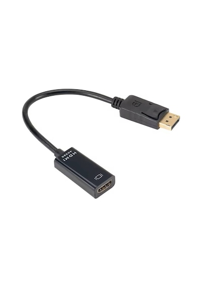 4k Displayport To Hdmı Görüntü Kablosu - Displayport Erkek'ten Hdmı Dişi'ye Ultra Hd Dönüştürücü Adaptör Dp To Hdmı Converter -jl-d1001k