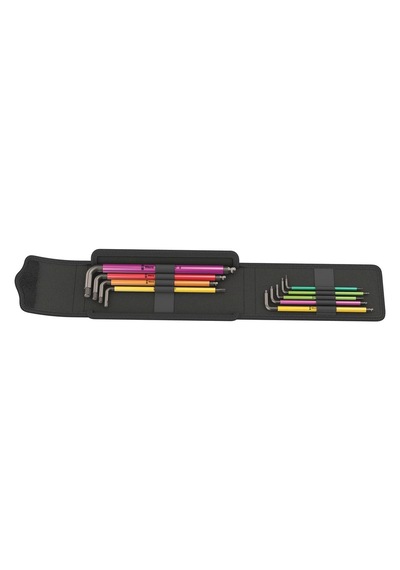 Wera Top Başlı Çantalı Renkli Alyan Set 05004173001