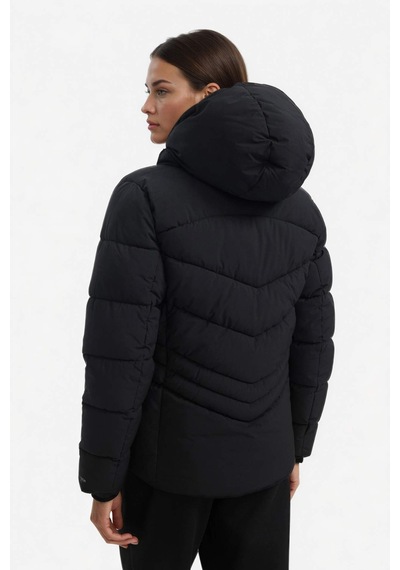 Defacto Defactofit Su İtici Regular Fit Kapüşonlu Fermuarlı Cepli Mont C8141ax25wnbk81 Siyah-bk81