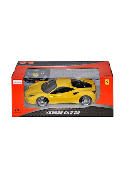 75600 1:14 Ferrari 488 Gtb Uzaktan Kumandalı Işıklı Araba Çok Renkli