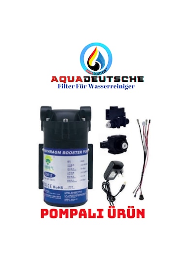 Elegance Pompalı Beyaz 12 Litre 7 Filitre 14 Aşama Su Arıtma Ciha