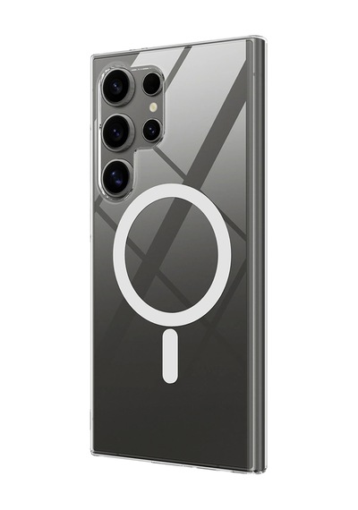 Galaxy S25 Ultra Uyumlu Kılıf Kamera Korumalı Magsafe Sararmayan Sert Pc Redclick Porto Kapak