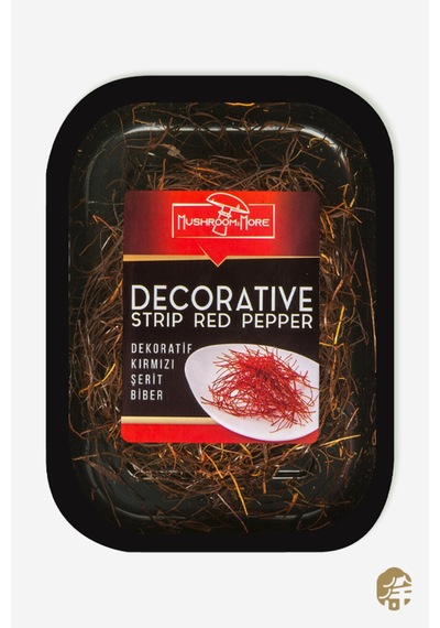 Dekoratif Şerit Kırmızı Biber 25 Gr.
