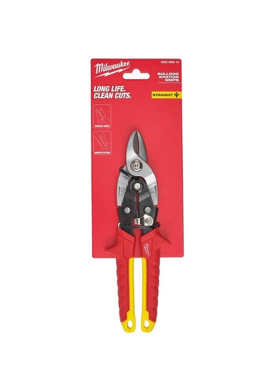 Milwaukee Kaportacı Makası Düz Kısa 210mm 4932499010