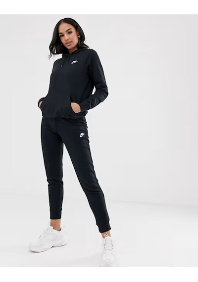 Nike Sportswear Essential Po Hoodie Kapüşonlu Sweatshirt Siyah
