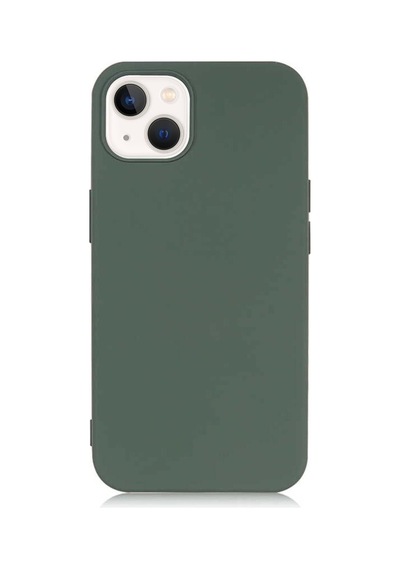 İletişim iPhone 13 İle Uyumlu Kapak İçi Kadife Lansman Lux Silikon Kılıf - Yeşil Sku: Zeusb0bkk3t1r6