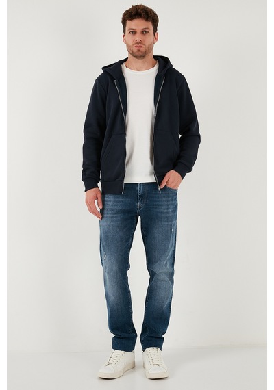 Buratti Regular Fit Kapüşonlu Kışlık 2'Li Paket Erkek Sweat 5905340S2 Koyu Lacivert-Koyu Lacivert Buratti Regular Fit Kapüşonlu Kışlık 2'Li Paket Erkek Sweat 5905340S2 Koyu Lacivert-Koyu Lacivert