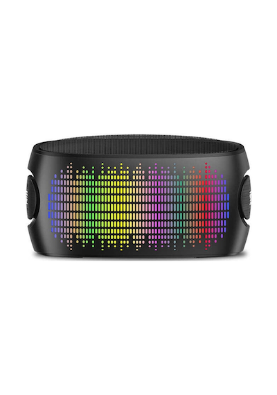 Soaiy K1 Taşınabilir Kablosuz Bluetooth Hoparlör Işıklı Ses Bombası - FM Radyo & USB & Hafıza Kartı - ZORE-219178