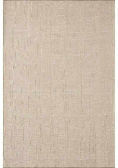 Seria Sra01b Bej Dekoratif Şönil Kilim İskandinav Desen Yıkanabilir Yumuşak Kaymaz Taban Halı Yolluk