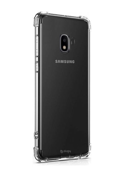 Blogy Galaxy J4 İle Uyumlu Crystal Fit Kılıf Crystal Clear