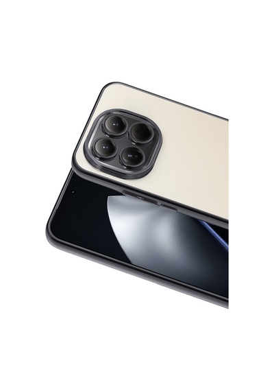Xiaomi Mi 15 Uyumlu Lensli Silikon - Siyah