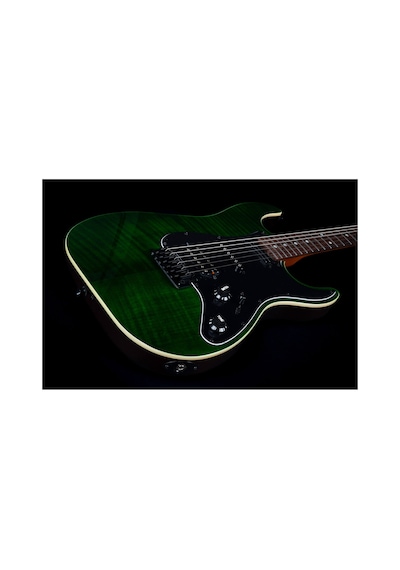 Jet Js-450 Tgr R Hss Elektro Gitar Transparent Green