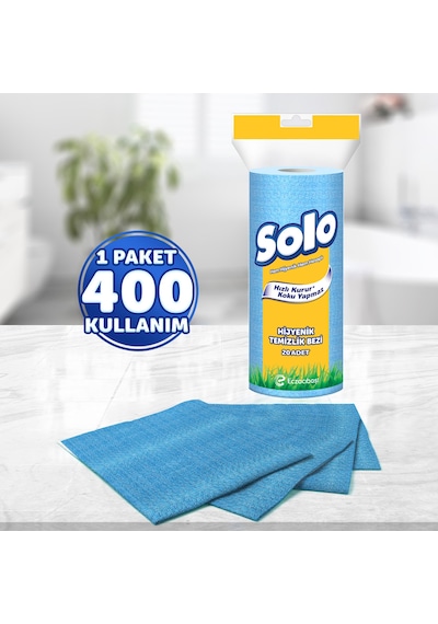 Solo Hijyenik Temizlik Bezi 12'li