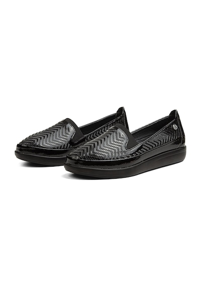 Pierre Cardin PC-52243-3441 Siyah Rugan - Kadın Günlük Ayakkabı 35684