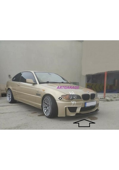 Bmw E46 F80 Modeli Ön Tampon Lip-boyasız-fiberglass
