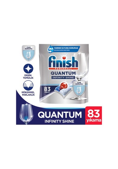 Quantum Infinity Shine Bulaşık Makinesi 83 Tablet