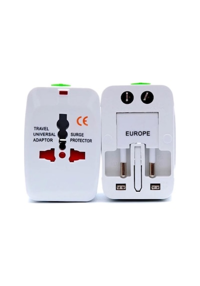 Seyahat Tipi Üniversal Priz Tüm Ülkeler İle Uyumlu 100-220 Volt Destekli Üniversal Priz Dönüştürücü