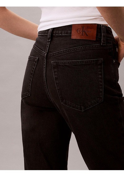 Calvin Klein Kadın Yüksek Bel Midnight Siyah Jean-13498 Calvin Klein Kadın Yüksek Bel Midnight Siyah Jean-13498