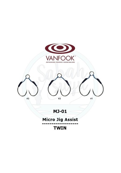 Vanfook Çiftli Micro Jig Assist Iğne Mj-01  2