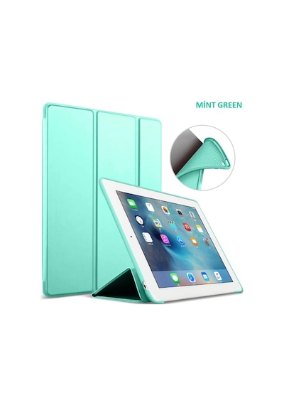 Apple Uyumlu iPad 9. Nesil 10.2" Kılıf Arkası Silikon Smart Case A2602 A2603 A2604 A2605
