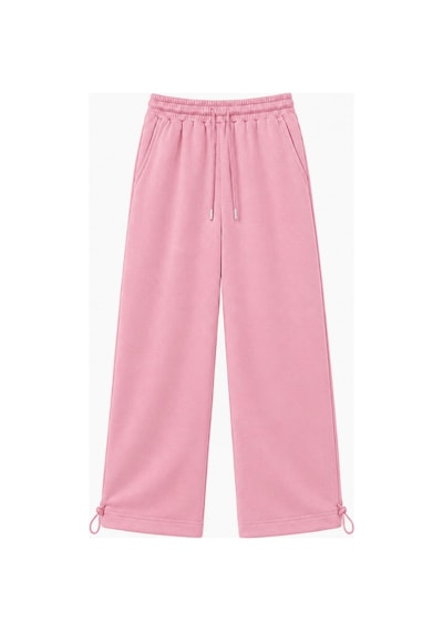 Zaee Basic Ayarlanabilir Paça Baggy Eşofman Altı Pembe