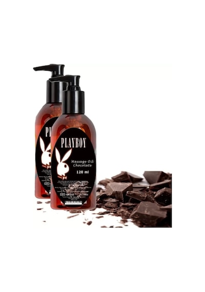 Hubrendy Sh Playboy Playboy Chocolate Massage Oil 2 Adet Çikolata Aromalı Vücut Masaj Yağı