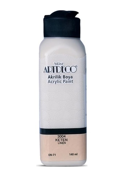 Artdeco Akrilik Boya, 140ml, Keten Genel