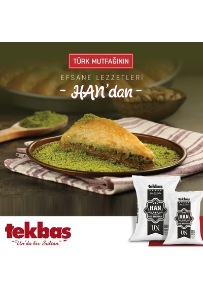 Tekbaş Un Özel Baklavalık Un 25 KG
