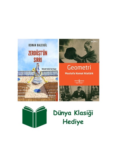 Zerdüşt Ün Sırrı + Geometri + Dünya Klasiği Hediye
