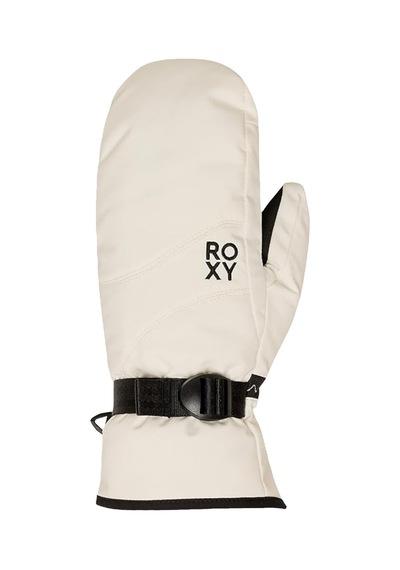 Roxy Roxy Jetty Solid Mitt Kadın Eldiven Wcf0 Beyaz