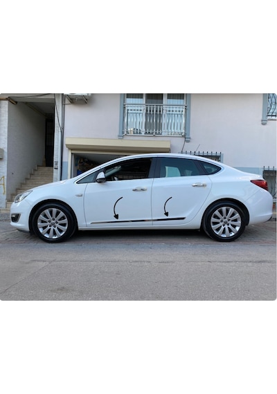 Agtuning Astra J SD Krom Yan Kapı Çıtası 2010 ve Üzeri Paslanmaz Çelik