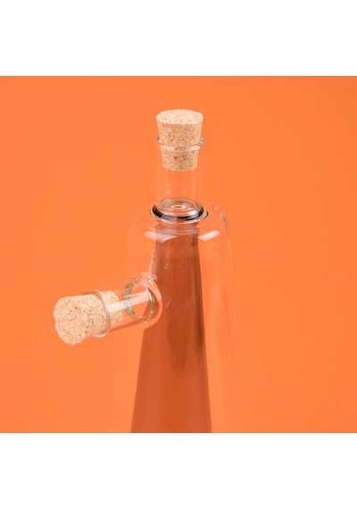 Kitchen Borosilikat Cam Sirkelik - Şeffaf - 400 Ml Çok Renkli