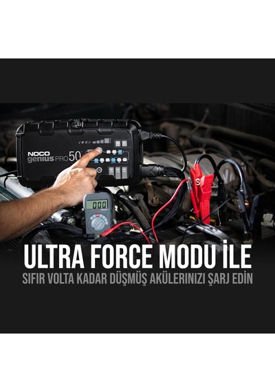 Noco Genıuspro50 6V-12V-24V 1000A Akıllı Akü Şarj Ve Akü Bakım-De N11.658