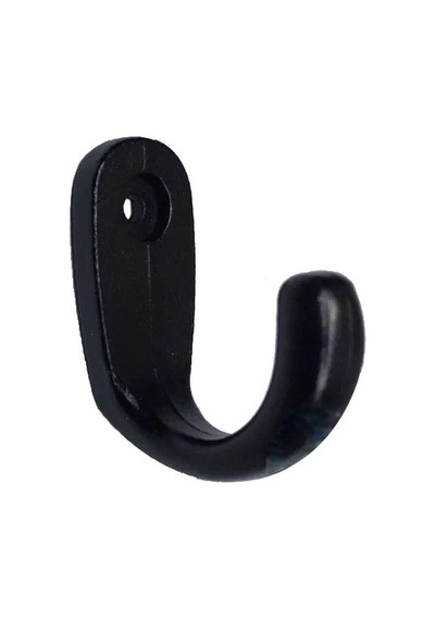 Cntma Büyük Tekli Fincan Askı, Dekor Askısı - Siyah, 12x23x30 Mm Diğer