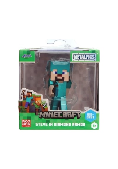 Jada Metalfigs Minecraft Metal Die-cast Figürler Steve