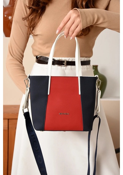 Just Polo Kadın Orijinal Lakos Spor El Ve Omuz Çantası Shoulder Bag Ebat : 20 X 24 Cm Kırmızı