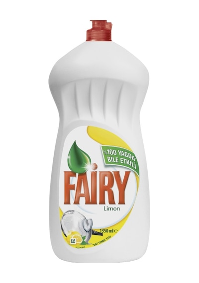 Fairy Limon Kokulu Sıvı Bulaşık Deterjanı 3 x 1350 ML